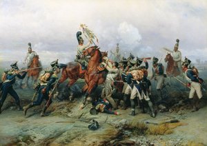 The Exploit of the Mounted Regiment in the Battle of Austerlitz